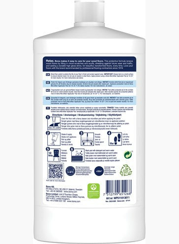 Bona Parkett Polish Bodenreiniger für Parkett – glänzend, Flüssigkeit – 1 l