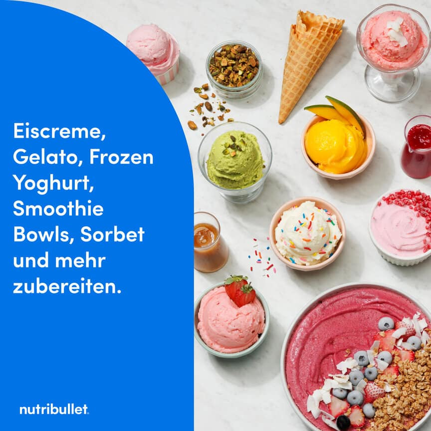 NutriBullet Smoothie-Mixer Chill NBD0503W – 470 ml, 500 W – weiss
