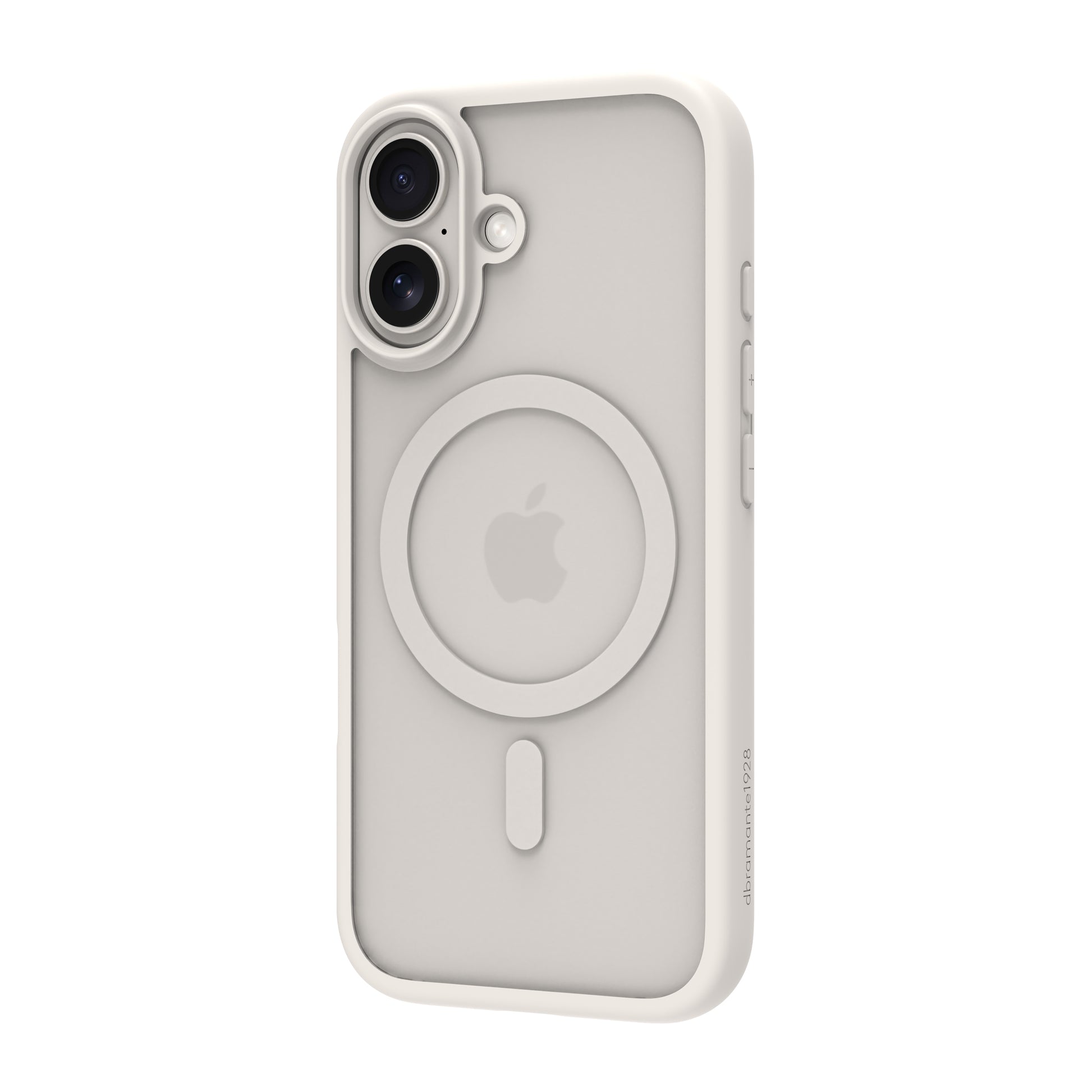 dbramante1928 Backcover – für Apple iPhone 17, Kunststoff, Weiss, bis 2 m sturzsicher, recycelbar
