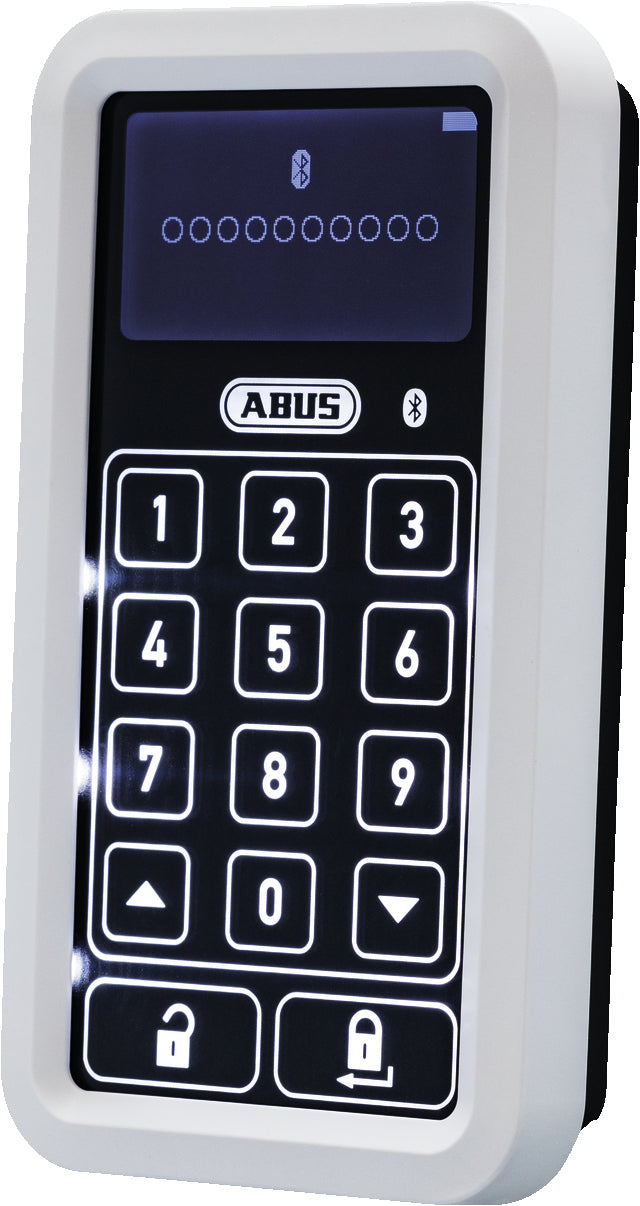 ABUS HomeTec Pro CFT3100W Zugangskontrollleser – Tastatur, BT, Aussen, Wandmontage, Batteriebetrieb, Weiss