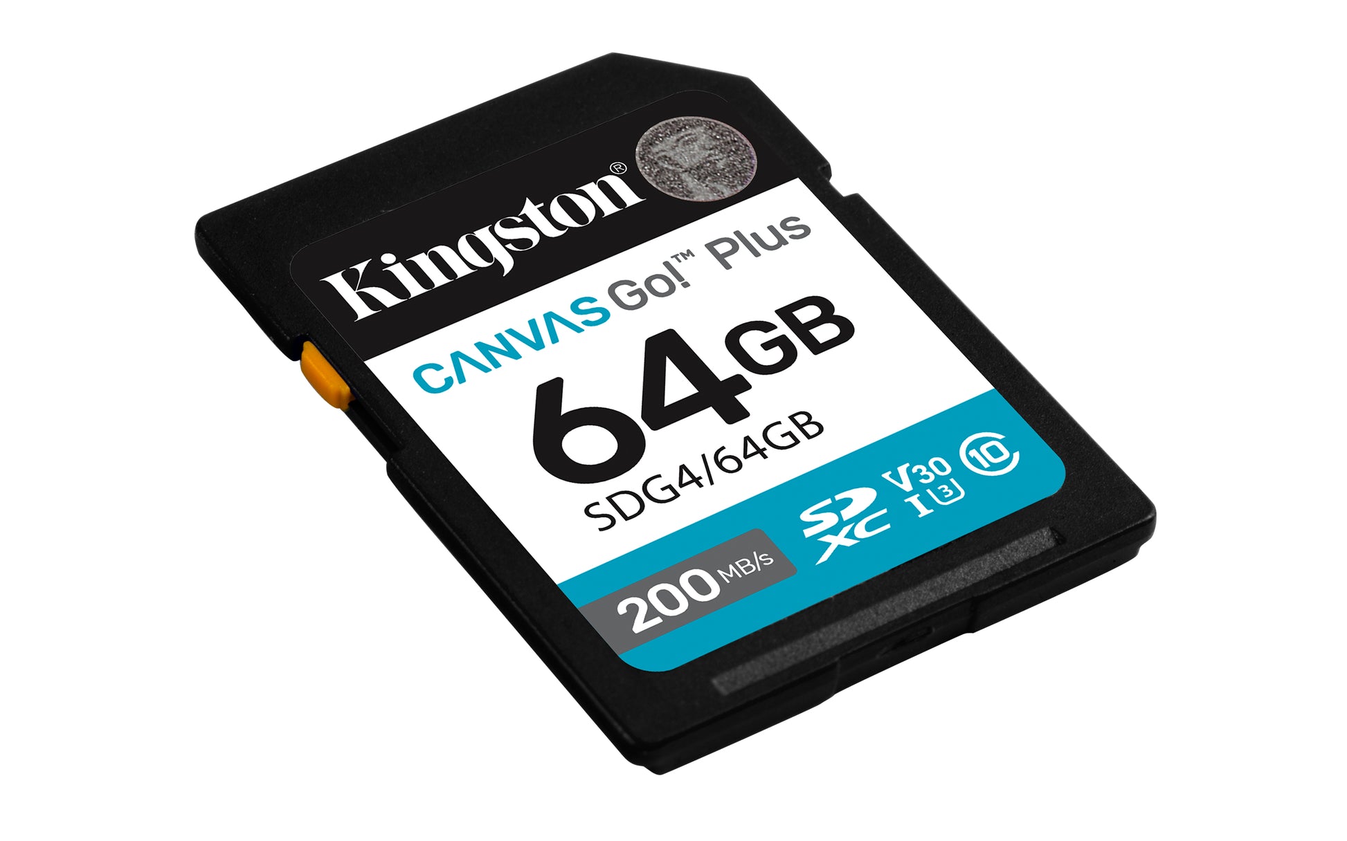 Kingston Technology Kingston Canvas Go Plus SDXC 64 GB – UHS-I, Klasse 10, U3, V30, 200/100 MB/s