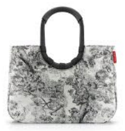 Reisenthel Stofftasche, Polyester, Motiv Punktmuster, 460×345×250 mm