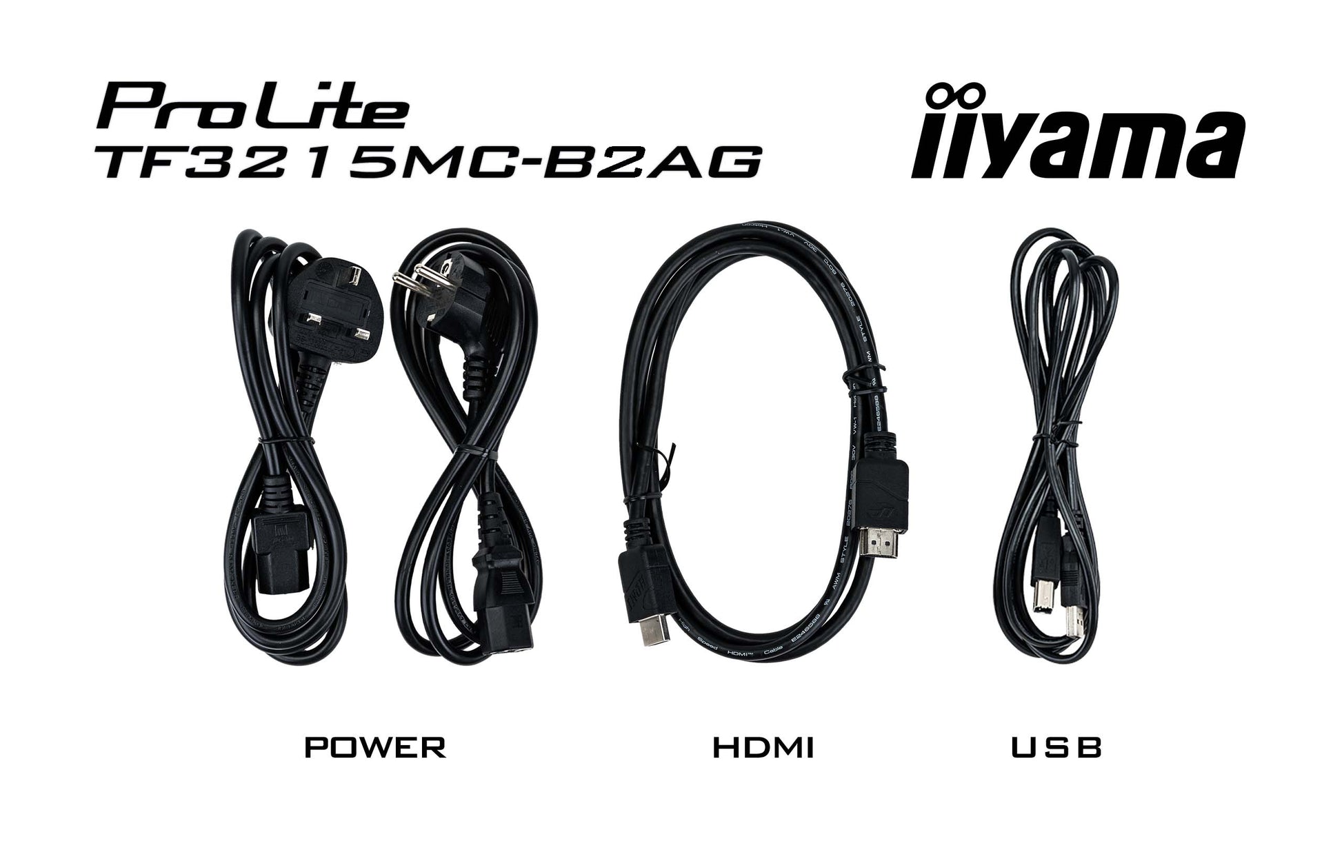 iiyama Touch-Monitor 31,5" – 1920 × 1080 (Full HD), VA, PCAP 30-Punkt, 500 cd/m², HDMI/DP/VGA