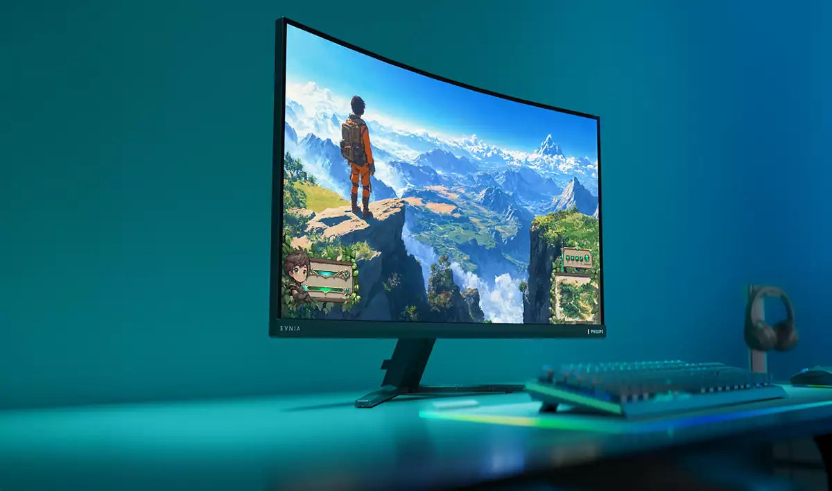 Philips 32M2C5500W/00 – 31,5" Curved, 2560 × 1440 (WQHD), VA, 240 Hz, DisplayHDR 400