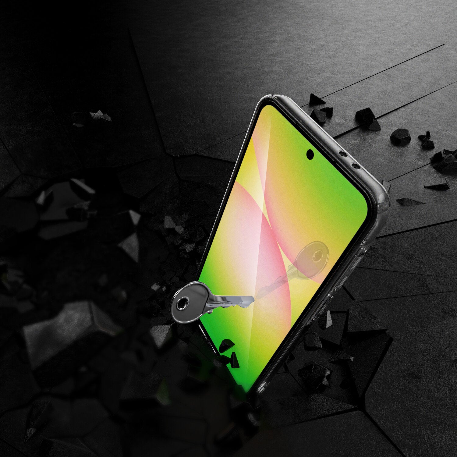 4smarts 360 Schutz Set – Rückseite – für Samsung Galaxy A37 5G, Transparent, Displayschutz