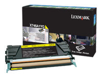 Lexmark Toner – gelb, 7000 Seiten