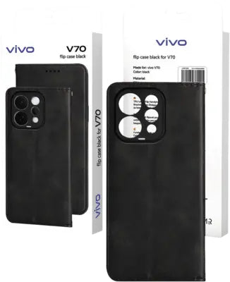 Rabbiter Folio – für Vivo V70, schwarz