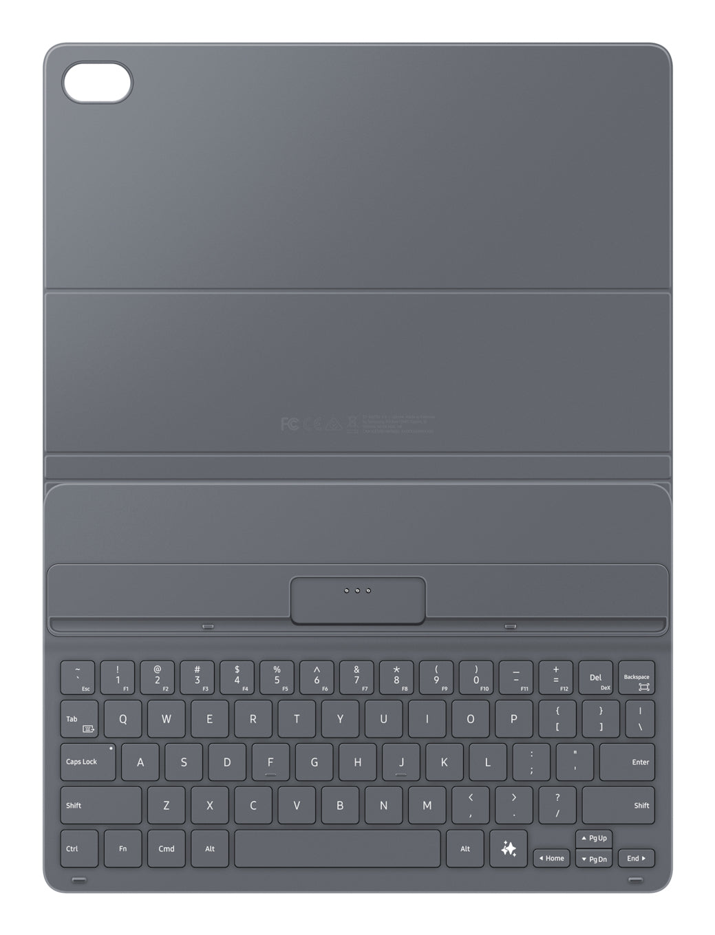 Samsung Book Cover Keyboard Slim Notebook-Schutzhülle – für Galaxy Tab S11, für Tablets bis 11", schwarz