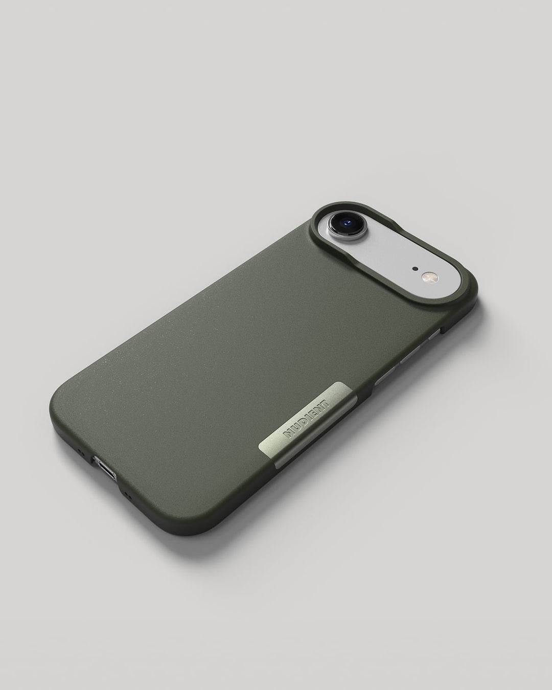 Nudient – Backcover – für Apple iPhone 17 Air – dunkelgrün – MagSafe-kompatibel