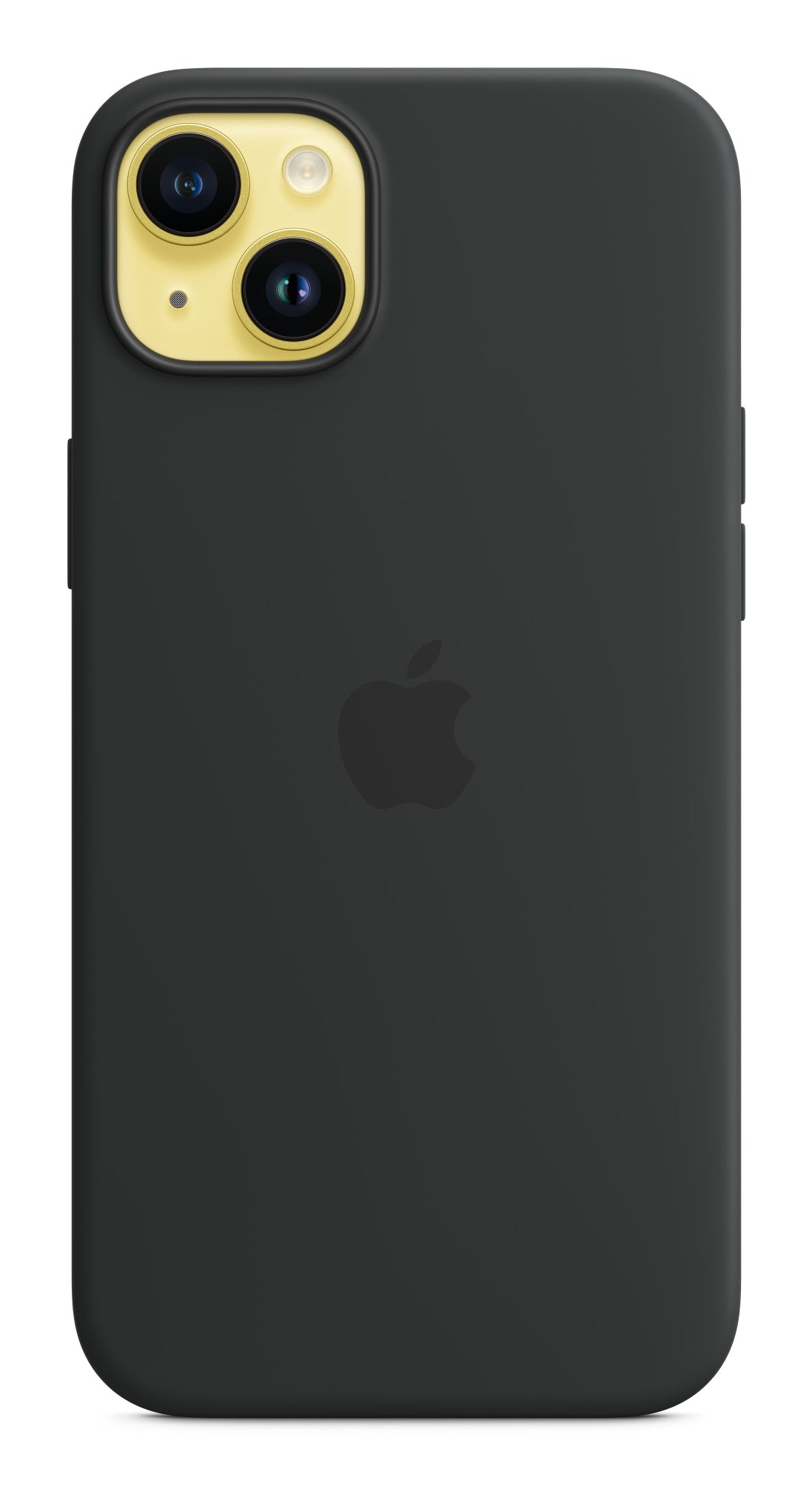 Apple Backcover – für Apple iPhone 14 Plus, Schwarz, tropfsicher, kratzresistent, kabelloses Laden
