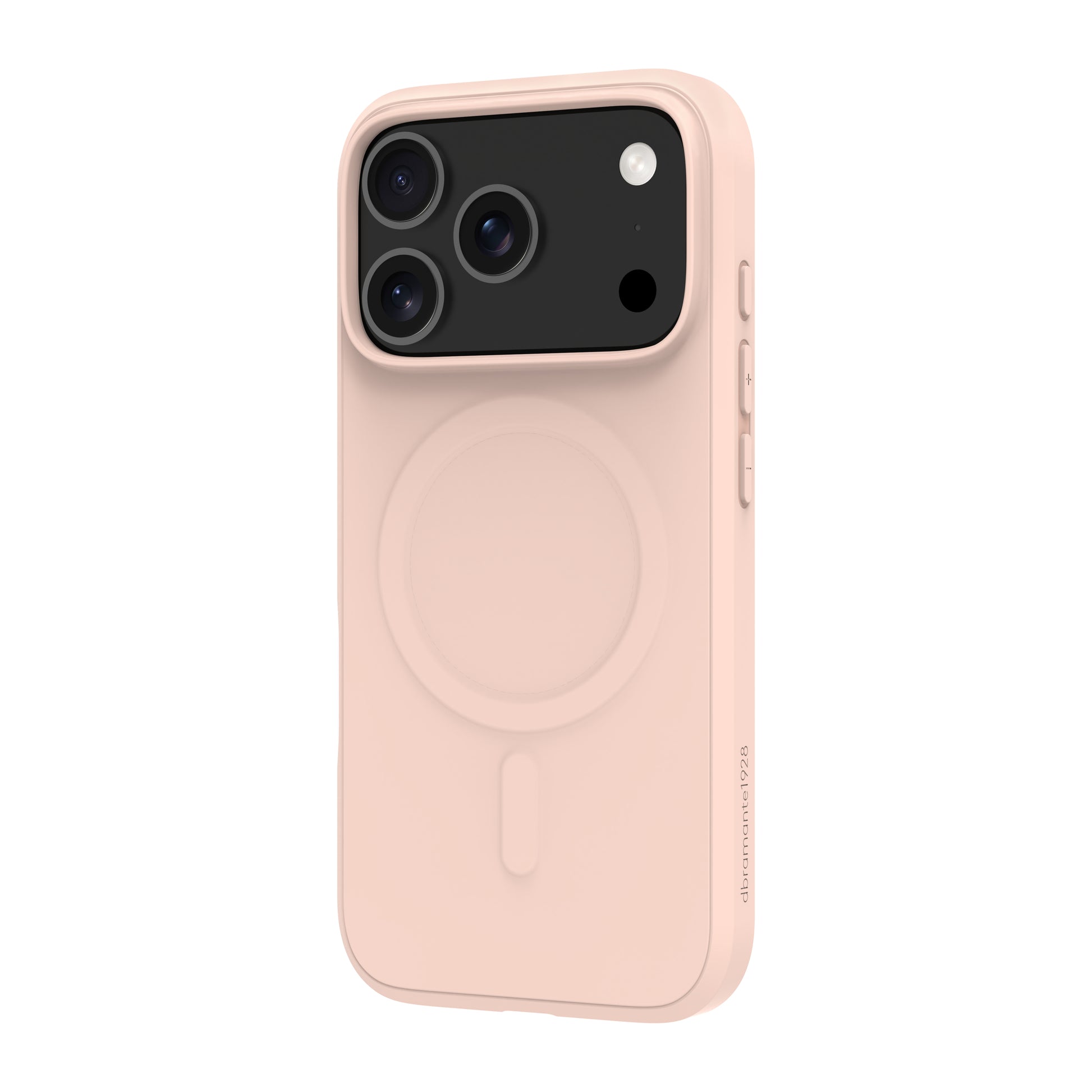 dbramante1928 Greenland Pro MS Backcover – für Apple iPhone 17 Pro, mit Kartenfach, Kunststoff, Pink