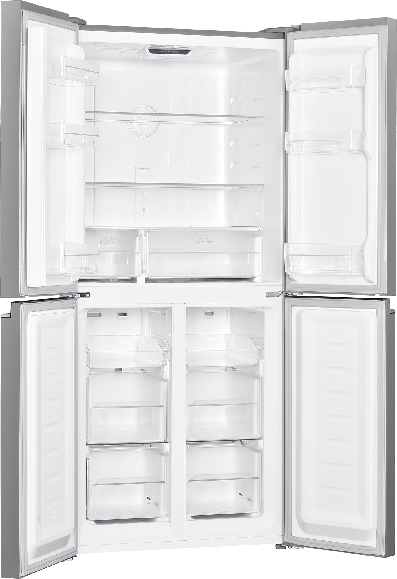 Beko Side-by-Side FDR5100 – 421 l, Energieeffizienzklasse E, 39 dB, Grau, 79×70×180 cm