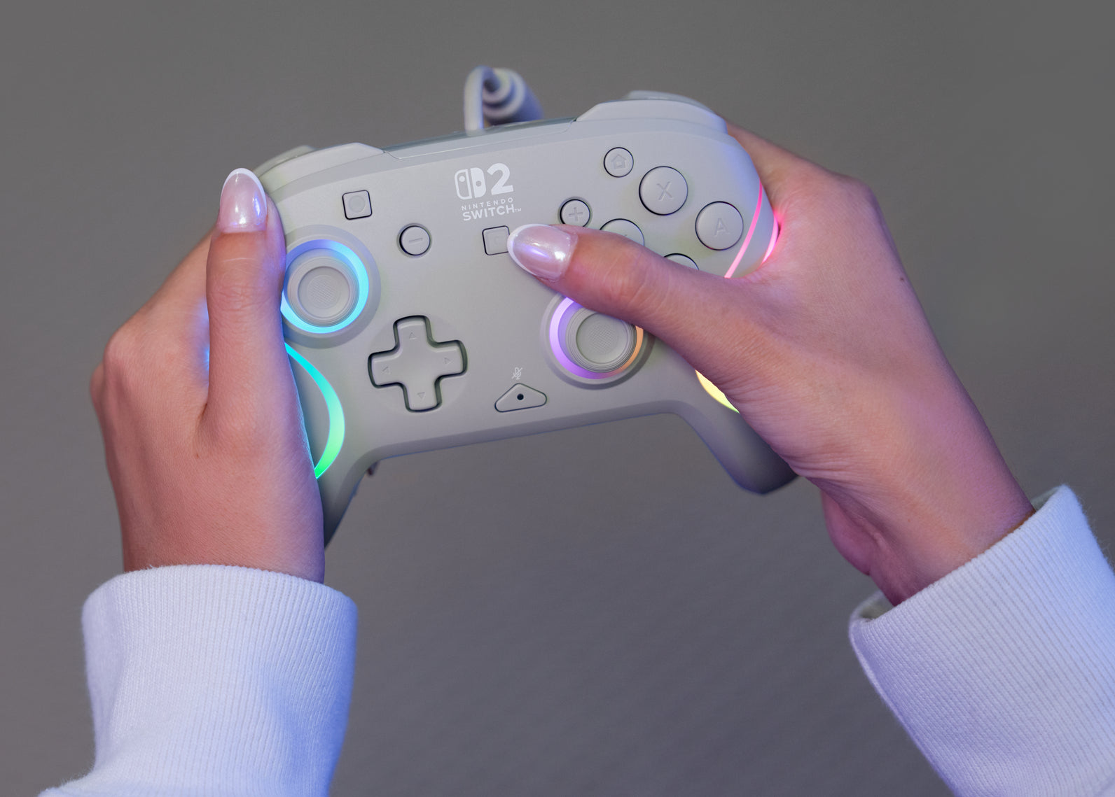Turtle Beach Afterglow Wave – Gamepad – USB (kabelgebunden) – für Nintendo Switch (inkl. Switch 2 & OLED)