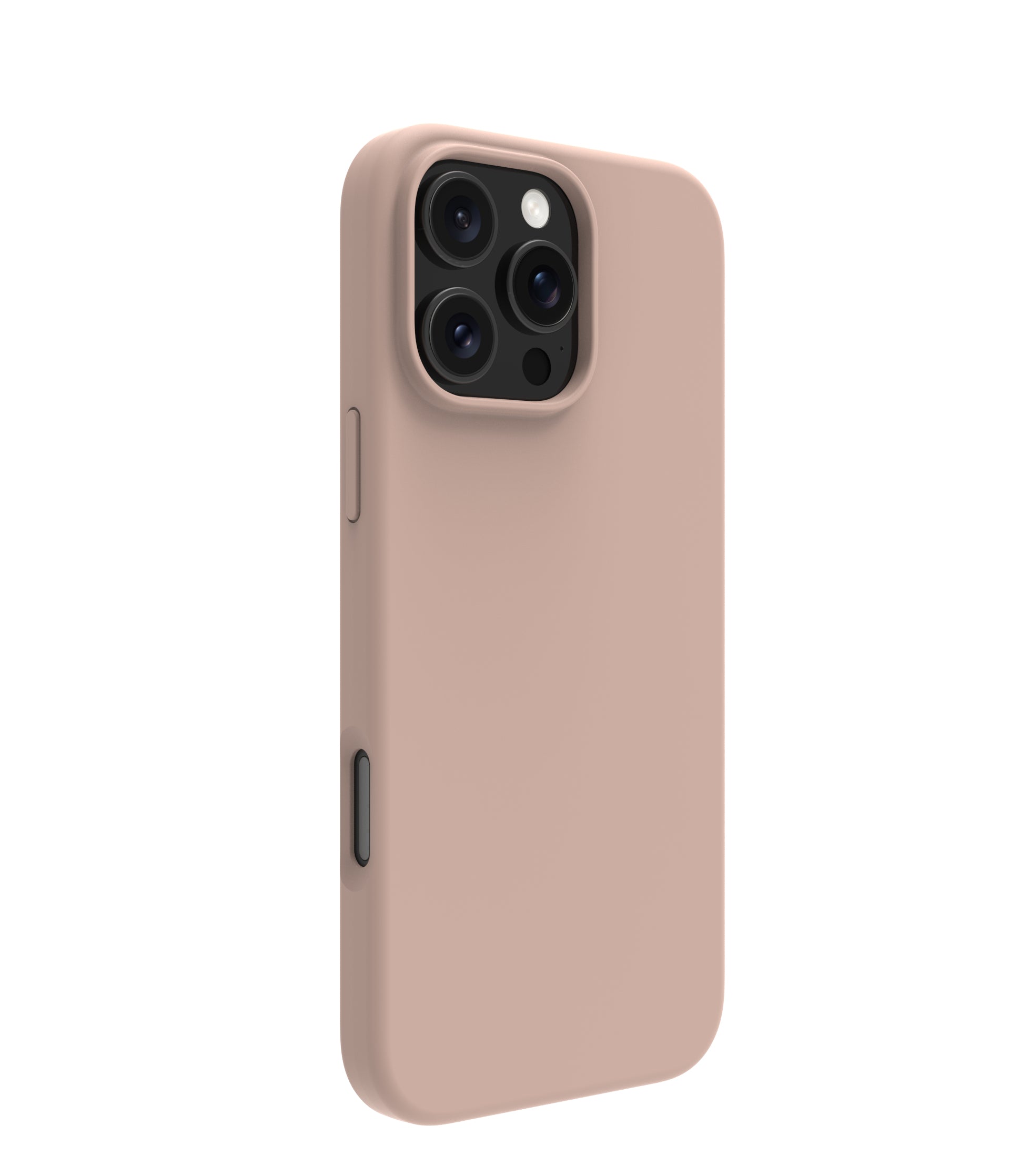 dbramante1928 Monaco Backcover – für Apple iPhone 16 Pro Max, MagSafe, Kunststoff+Silikon, Pink Sand
