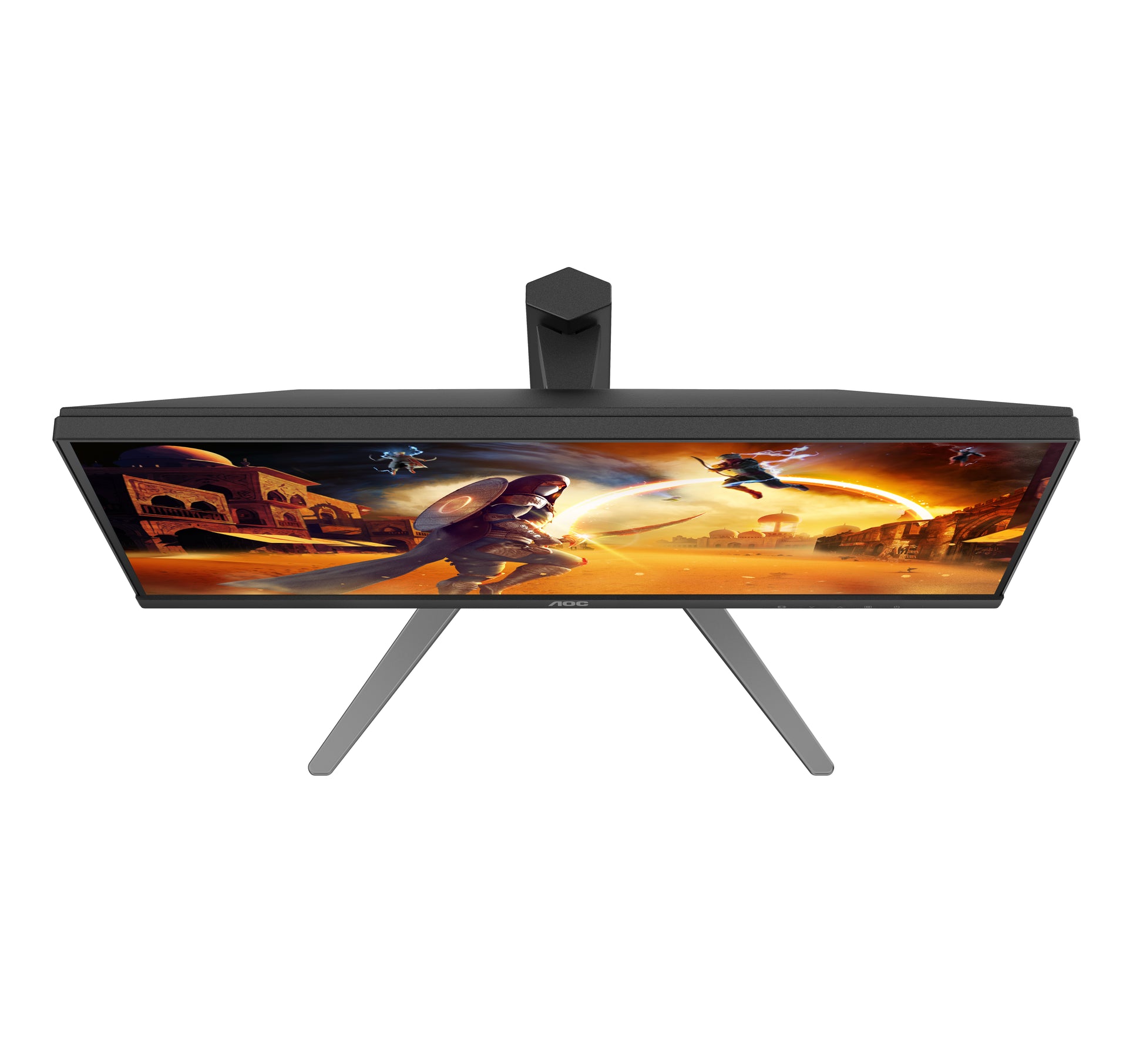 AOC 27G4HA – Monitor, 27", 1920 × 1080 (Full HD), IPS, 200 Hz, Adaptive Sync, Integrierte Lautsprecher, Rot