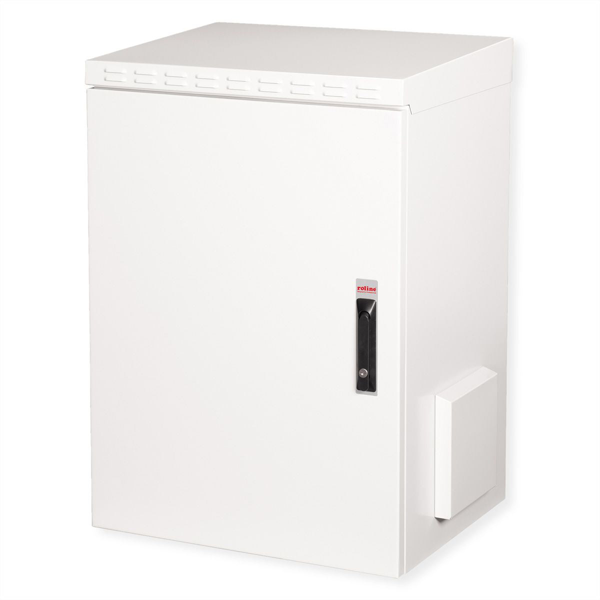 ROLINE 19" Wandverteiler 16U, IP55, abschliessbar, 600 × 450 × 891 mm, lichtgrau, Stahl