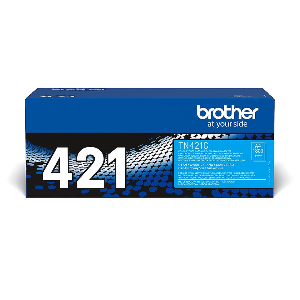Brother Toner – cyan, 1800 Seiten