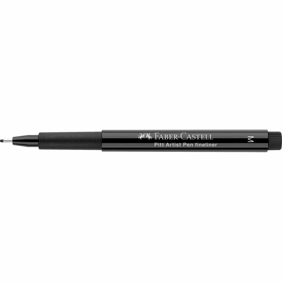 Faber-Castell Pitt Artist Pen Pigment Liner – 0,7 mm, schwarz, 1 Stk., wasserfest