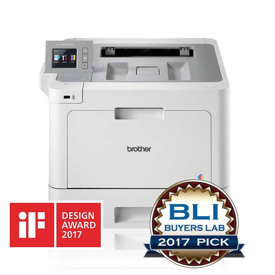 Brother HL-L9310CDW – Farbe, Duplex, 31 Seiten/Min., 2400 × 600 dpi, WLAN, Papier: 300 Blatt
