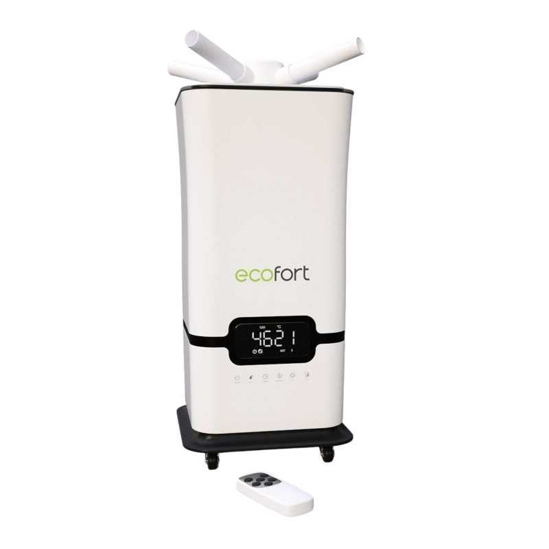 Ecofort ecoQ HumidAir U1500 Luftbefeuchter – Ultraschall, 1'500 ml/h, 16 l Tank, bis 200 m², Hygrostat