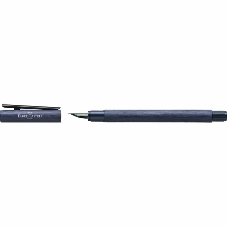 Faber-Castell Neo Slim – Füllfederhalter – M – Blau – Aluminium