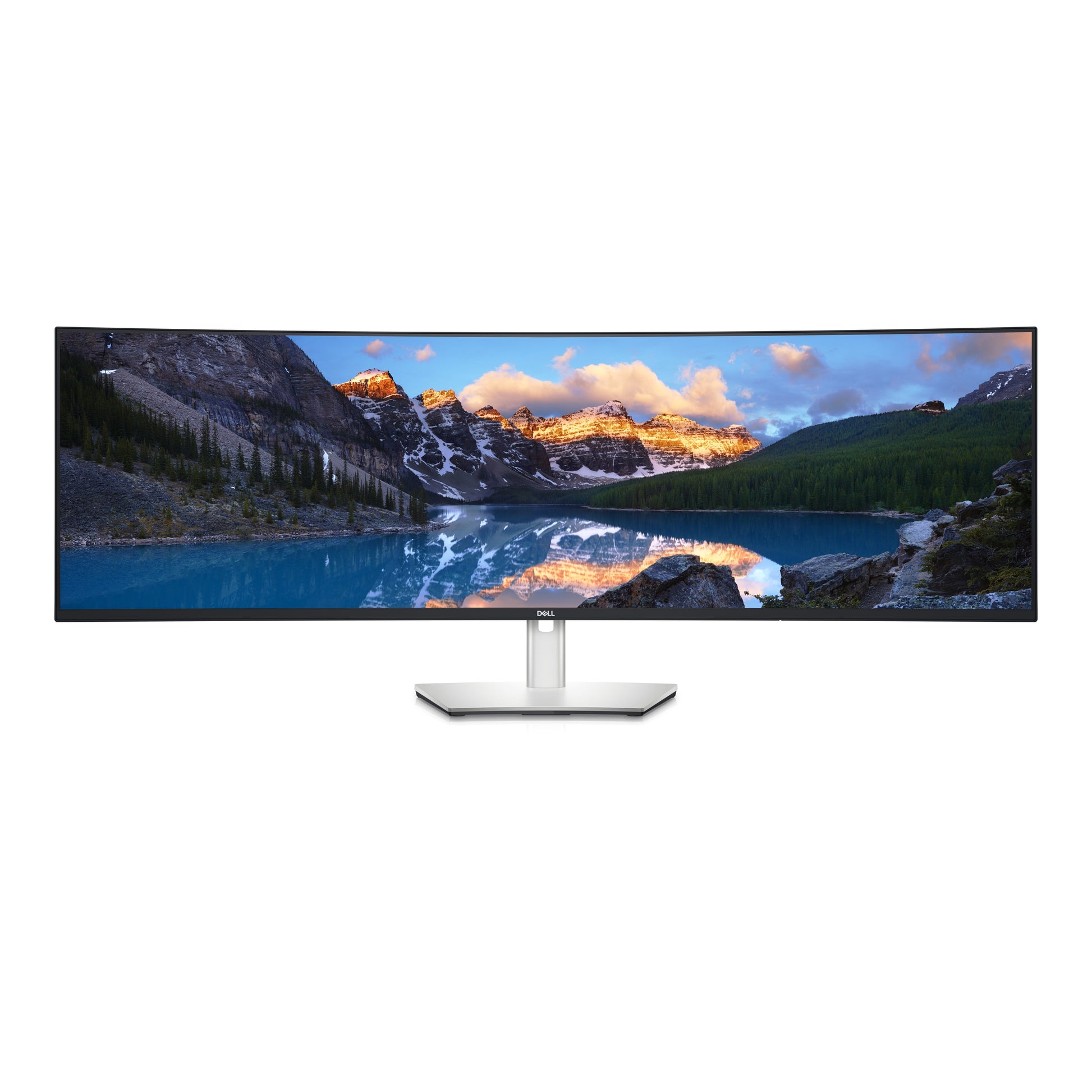 DELL UltraSharp U4924DW – Monitor, 49", 60 Hz, 350 cd/m², KVM, USB-C, Lautsprecher, VESA 100 × 100, Schwarz