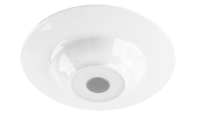 Silwy S0GT-1313-2 Suppenteller – 0,32 l, Porzellan, Weiss, stapelbar, mit Magnet, 2 Stück