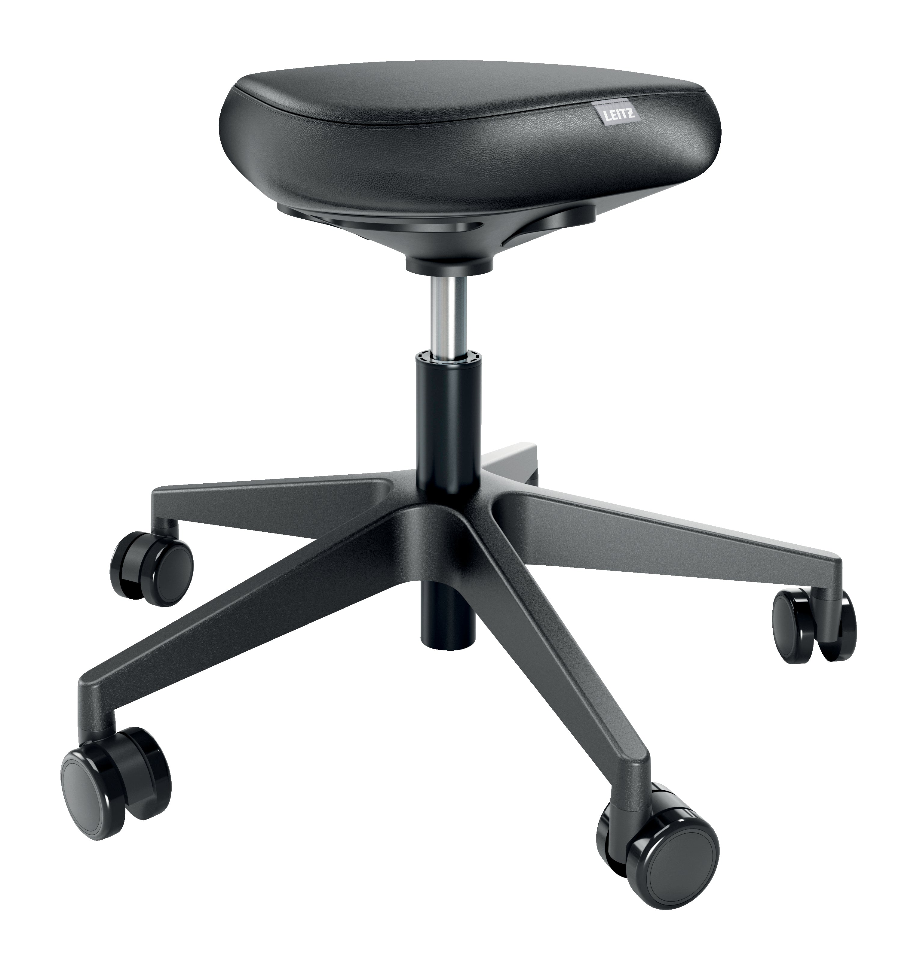 Leitz Hocker – 47 cm, 110 kg, schwarz