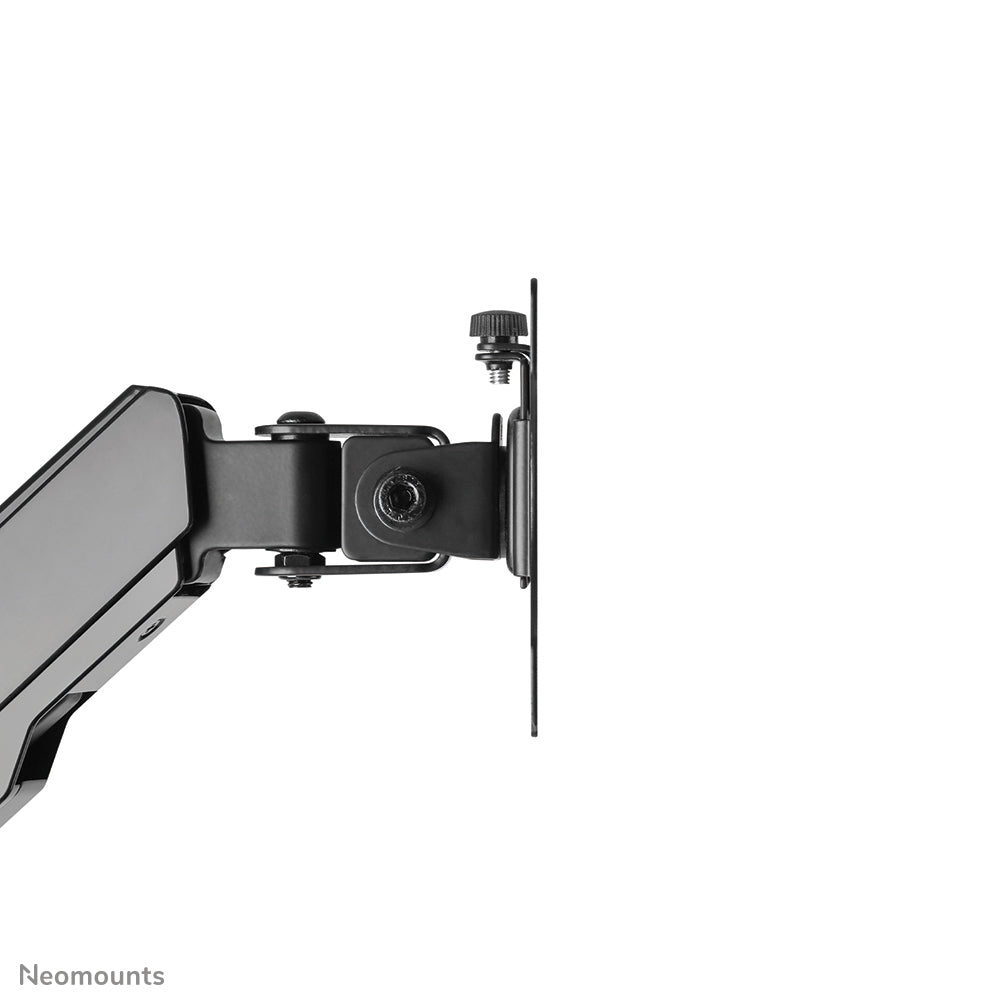Neomounts WL90-325BL1 – Wandhalterung, bis 32", 1–9 kg, Gasfeder, Tastatur- & Mausplatte, Schwarz