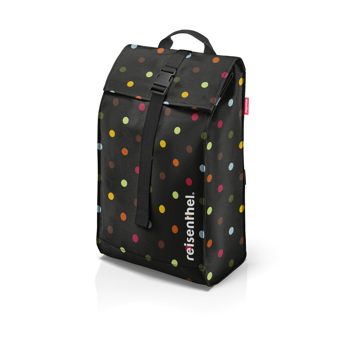 Reisenthel Stofftasche, Polyester, Motiv Punkte, 340×550×220 mm, 25 kg