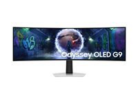 Samsung S49Dg934Su – Monitor, 49", 5120 × 1440 (Dual QHD), OLED, Silber