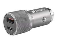 Sandberg Ladegerät – 48 W, 1× USB-C + 1× USB-A, QC3.0