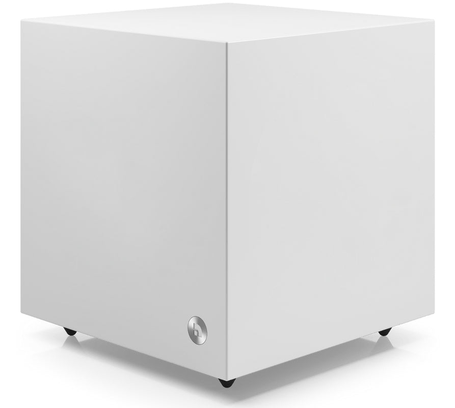 Audio Pro SW-5 – Subwoofer – für Stereoanlagen und AV-Receiver mit Sub-Ausgang, Weiss
