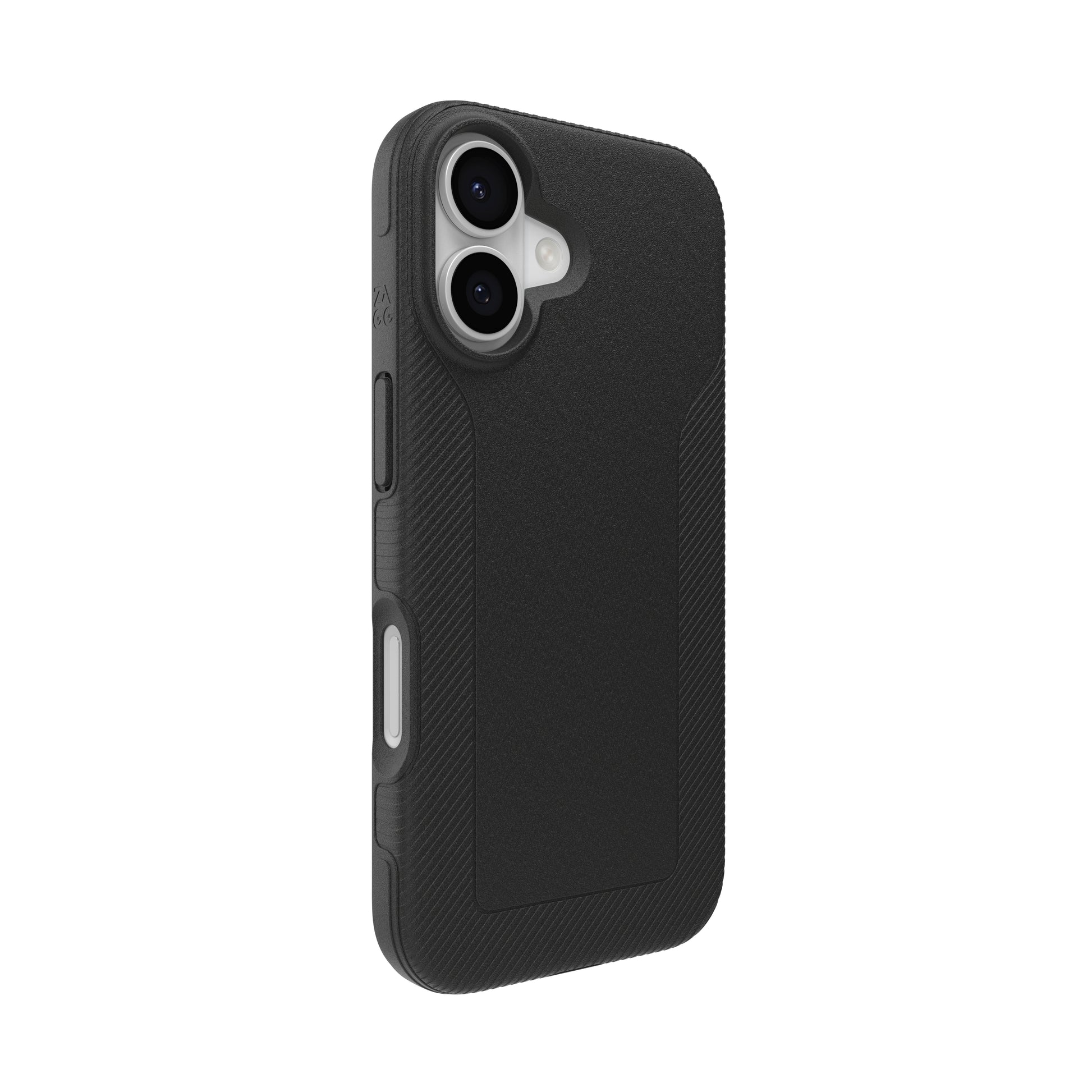 ZAGG Luxe Backcover – für Apple iPhone 17, MagSafe, Graphen, Schwarz, bis 3 m Sturzsicher