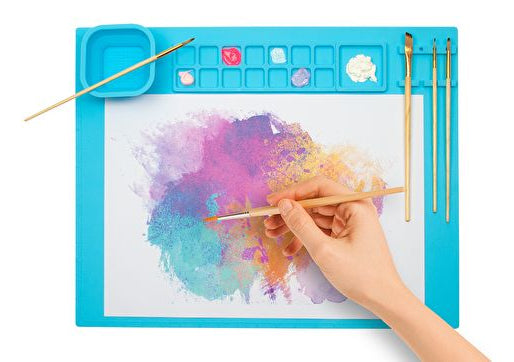 Wedo Malpalette – Blau – 500 × 400 mm