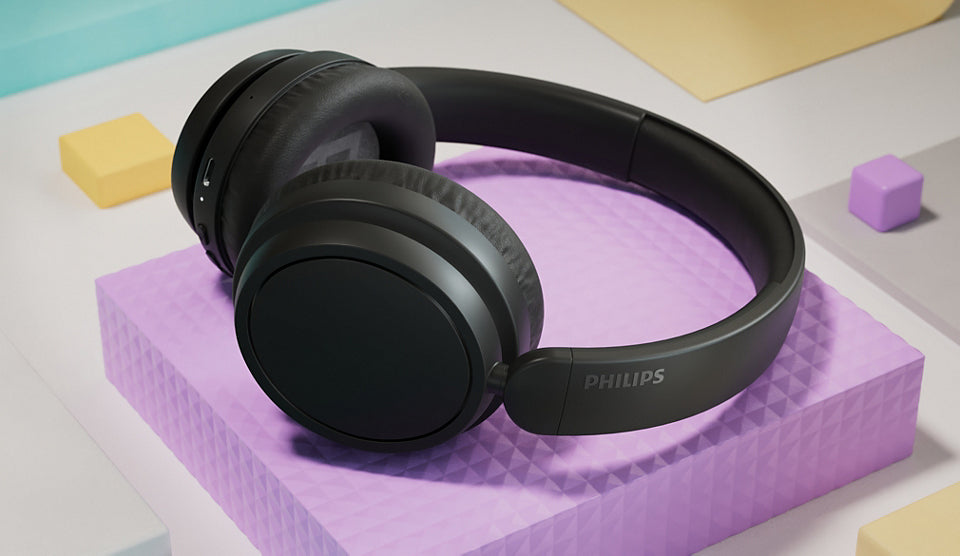 Philips TAH5209BK/00 – Duo Headset – Over-Ear – Bluetooth 5.3 – USB-C – Schwarz – bis 65 h