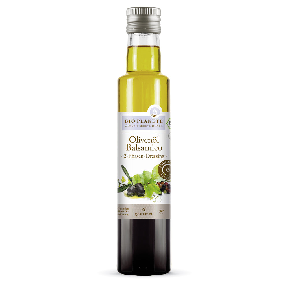 BIO PLANÈTE Olivenöl mit Balsamico di Modena Extra Vergine, Bio – 250 ml