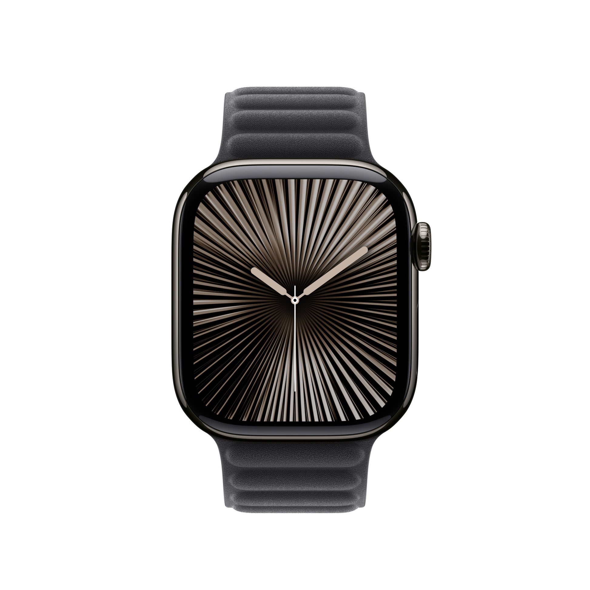 Apple Magnetic Link – Armband – für Apple Watch 42 mm, Schwarz, S/M, Aus recyceltem Material