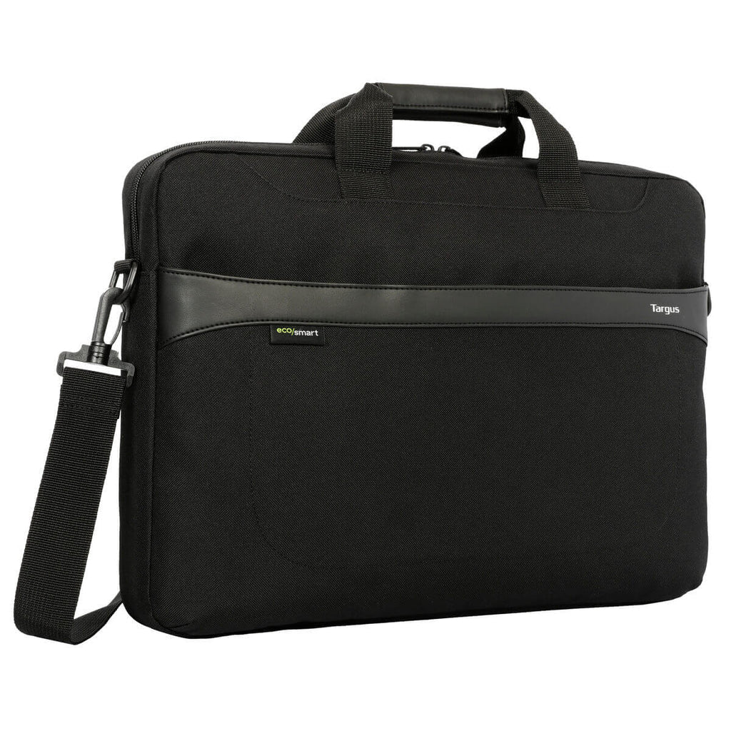 Targus GeoLite ECO Notebook-Tasche bis 16" – auf Trolley aufsteckbar, wasserfest – Schwarz