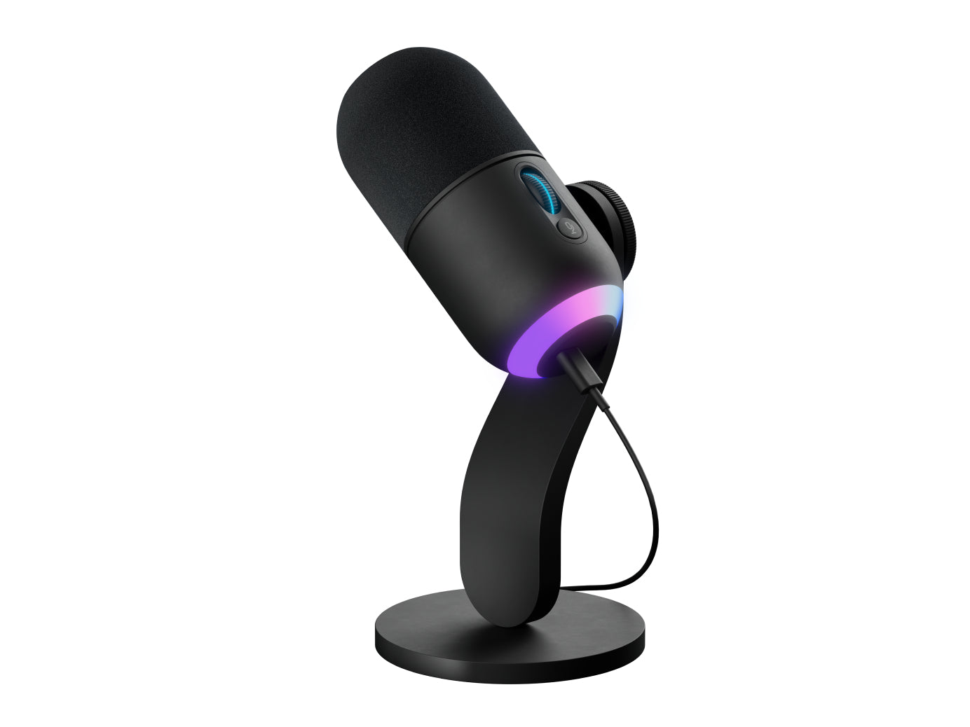 Logitech G Yeti GX Tischmikrofon – USB-C, Superniere, 24 Bit/96 kHz, für Windows/Mac, Schwarz