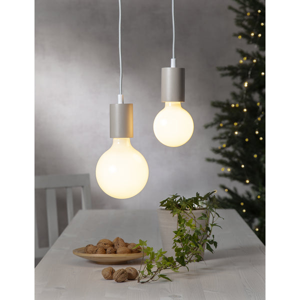 Star Trading Leuchtmittel E27 Globus (G95) – 800 lm, 7,5 W, Warmweiss 2700 K – IP44 – 5 Stk. – Glas – 375-86