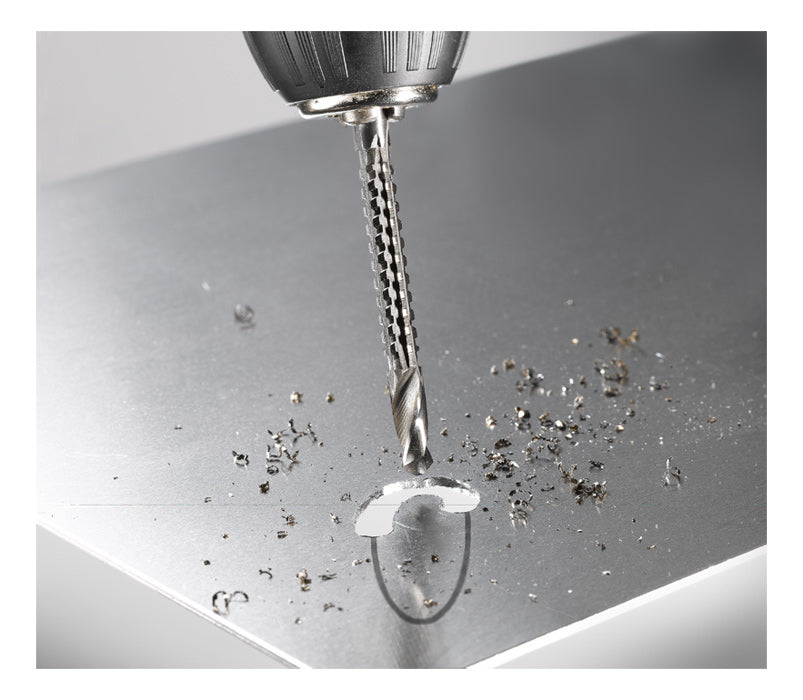 kwb Fräsbohrer 6 mm HSS Zylinderschaft – für Metall, Kunststoff