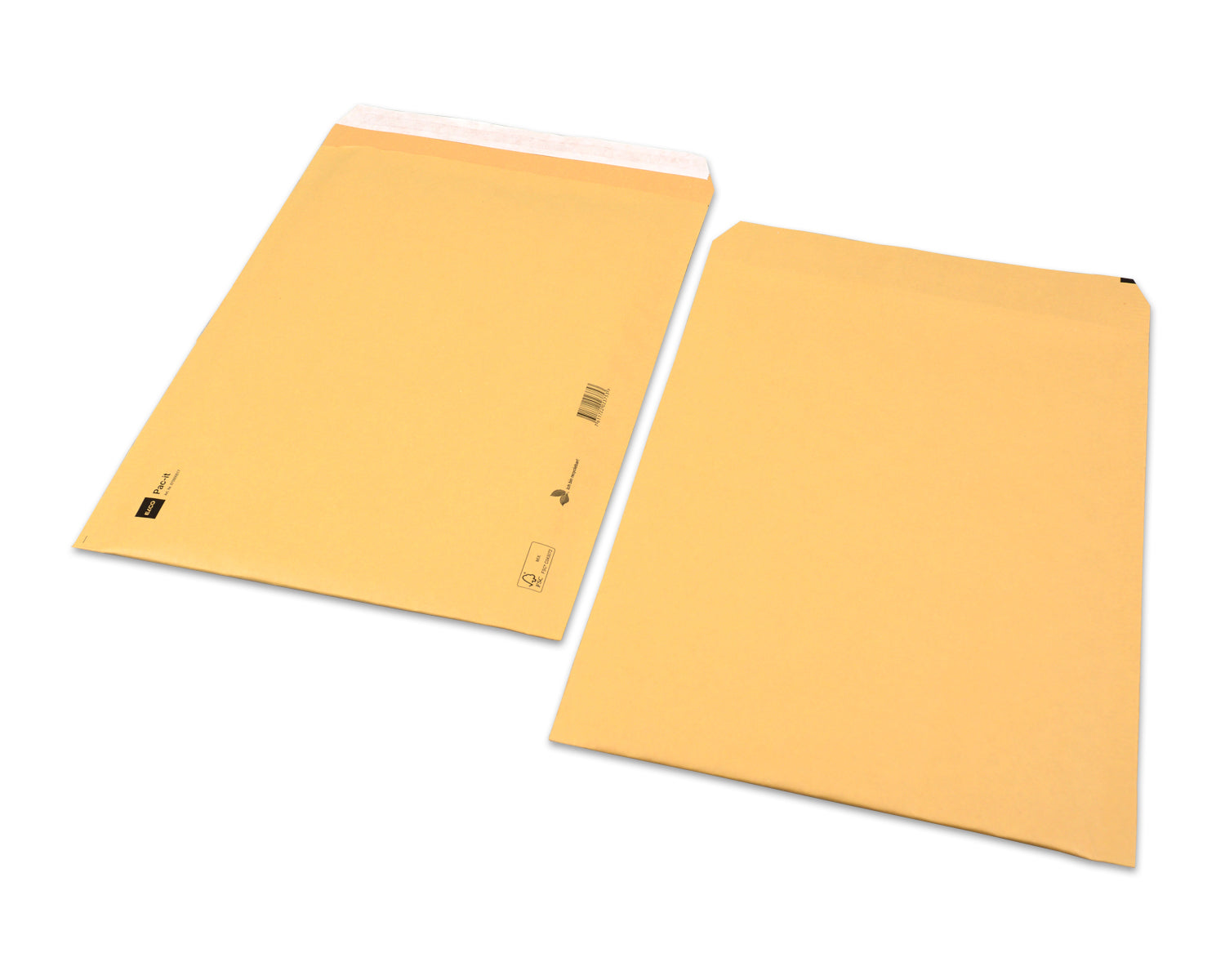 Elco Papierpolstertasche – 250 × 350 mm, braun, FSC-zertifiziert, selbstklebend – 100 Stück