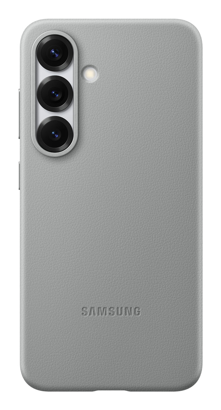 Samsung Backcover – für Samsung Galaxy S25 – grau – Leder