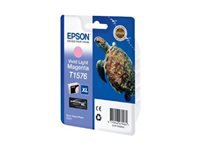 Epson Tintenpatrone T1576, Magenta, 25,9 ml – für Inkjetdrucker/Multifunktionsgeräte