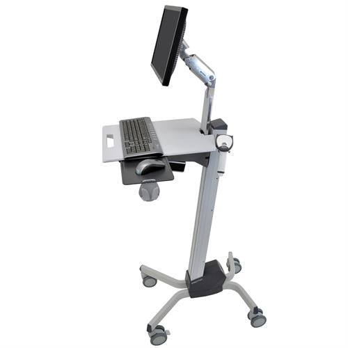 Ergotron Boden-Prospektständer NEO-FLEX – für 27", mit Rollen, VESA MIS-D