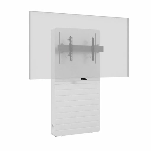 Hagor Wandlift (bodenstehend) – 75–98" – VESA 200×200–800×600 – bis 100 kg – CON-Line Big W Lift