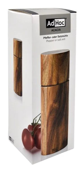 AdHoc Salz-/Pfeffermühle Ø 6 × 17 cm, Holz, Braun