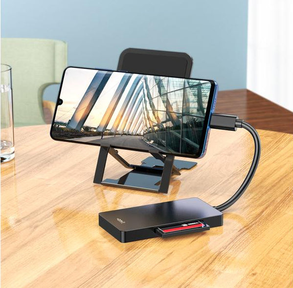 ONIT F01264 – Smartcard-Leser – USB 3.2 Gen 1 (Type-C), Schwarz, für Windows, Mac & mehr
