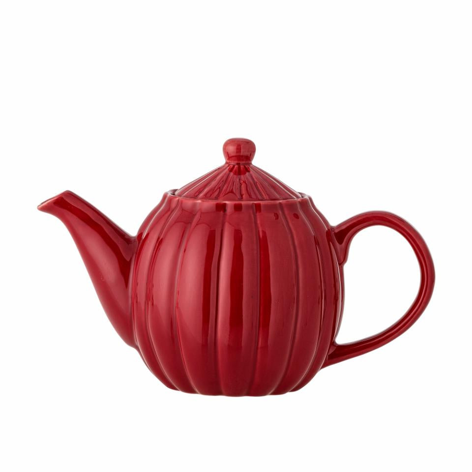 Bloomingville Vintage in Bloom Teekanne – 1 l, Ø 13 cm, Steingut